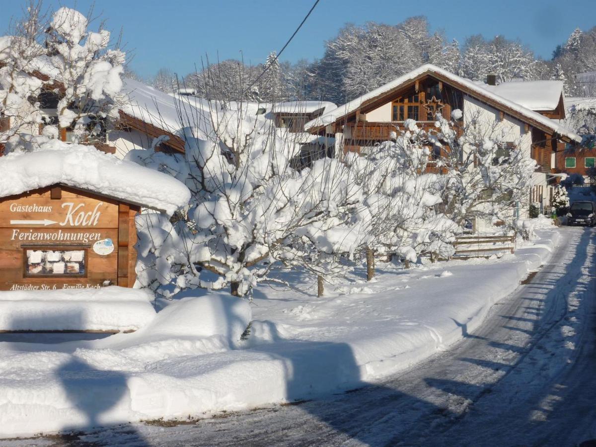 Gastehaus Koch Daire Fischen im Allgaeu Dış mekan fotoğraf